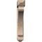Ekena Millwork Legacy Arts and Crafts Smooth Bracket w/ Offset Brace, Douglas Fir, 7 1/2"W x 44"D x 44"H BKT0806X44X44LEC03SDF - alternate 2
